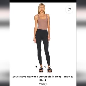 VARLEY - Let's Move Norwood All In One Jumpsuit NWT!